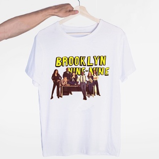Nam mới brooklyn chín chín brooklyn 99 áo thời trang nam nữ áo thun tay ngắn