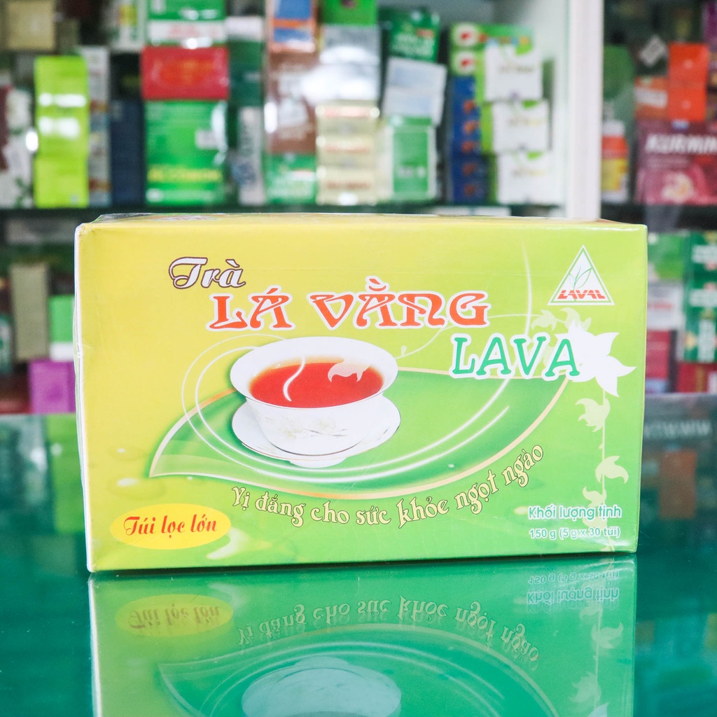 Trà Lá Vằng LAVA – Thanh nhiệt, mát gan, lợi sữa, giúp ngủ ngon (Hộp 30 túi)