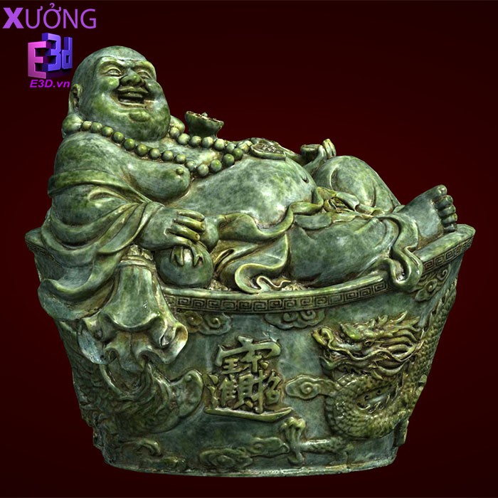 Quà tặng ông bà - Xưởng E3D - Tượng Phật Di Lặc -DL 088