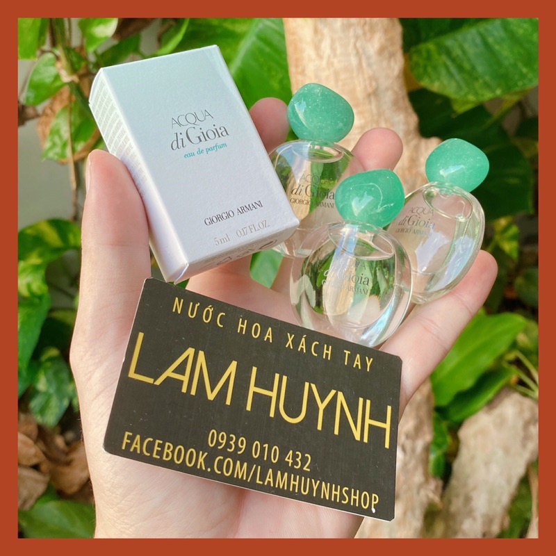 Nước hoa mini nữ ACQUA DI GIOIA 5ml