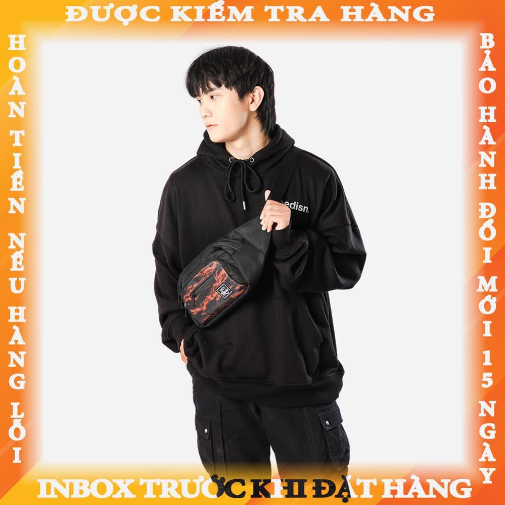 Túi bao tử - Túi đeo hông cao cấp Back To Basic - Hippu II Lava chống thấm tốt, 11 ngăn amnguyen