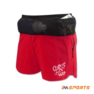 Quần chạy bộ chạy trail nữ ILR - Đỏ