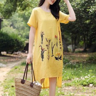Đầm thêu cao cấp ( 55kg_80kg)