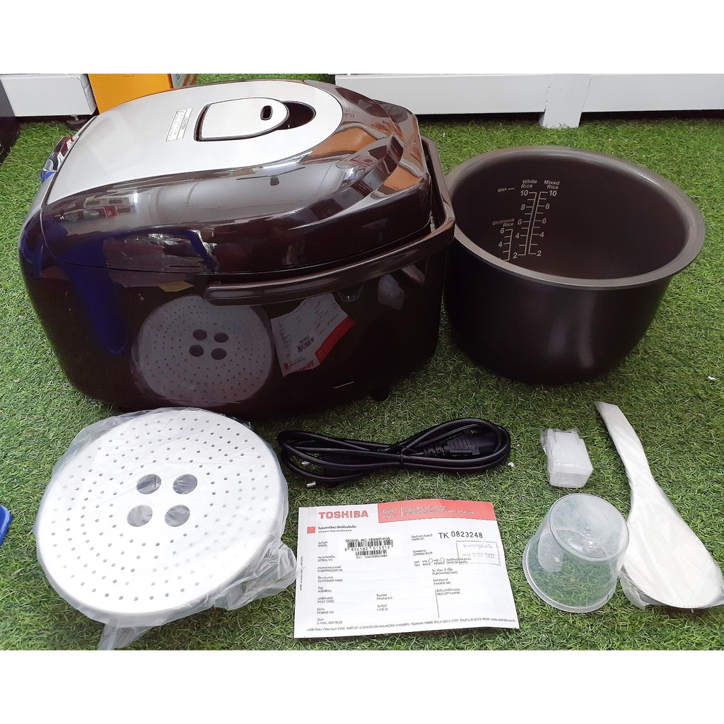 [Mã ELMS5 giảm 7% đơn 300K] Nồi cơm điện tử Toshiba RC-10NMF/NTF, 1.0L, hàng Thái Lan, BH 12 tháng | BigBuy360 - bigbuy360.vn
