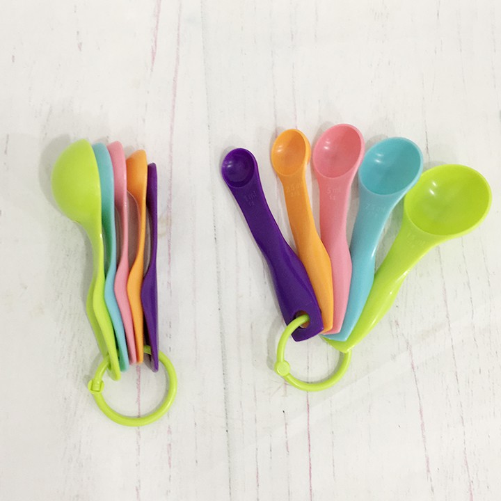 Bộ thìa đong nhà bếp set 5 cái 2460 diệu phan | BigBuy360 - bigbuy360.vn