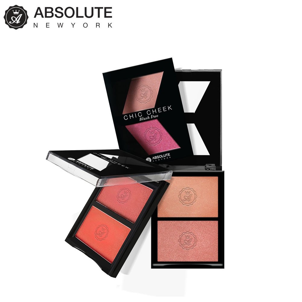 Phấn má hồng Absolute Newyork Chic Cheek Blush Duo MFBD 8g - 2 ô