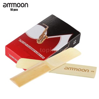 Hộp 10 thẻ tre Ammoon 2.5cm làm phụ kiện cho kèn Saxophone