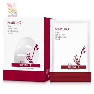 Mặt Nạ Naruko Đỏ Raw Job's Tears Brightening Mask 25ml