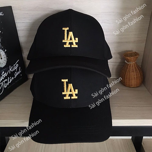 Mũ Lưỡi Trai | Nón Kết Unisex Nam Nữ Thêu Chữ LA Phong Cách Hàn Quốc