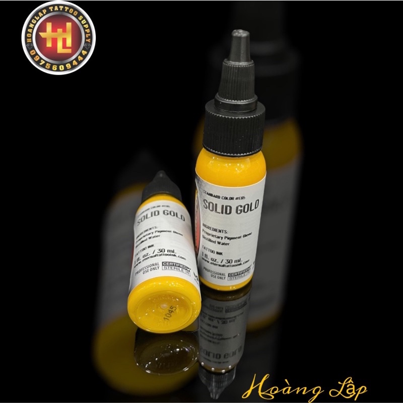 Mực xăm CHÍNH HÃNG ETERNAL Solid Gold