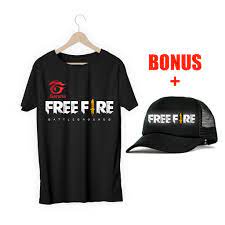 Áo Thun Game Garena Kèm Mũ Free fire  FREESHIP  Áo Phông Free fire sống dai thành huyền thoại