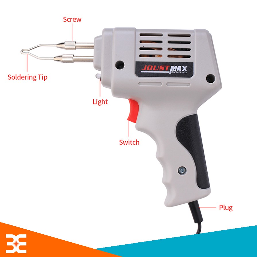 [Tp.HCM] Mỏ hàn xung SOLDERING GUN JOUST MAX 100w JS2901 - Tặng thêm 1 mũi hàn