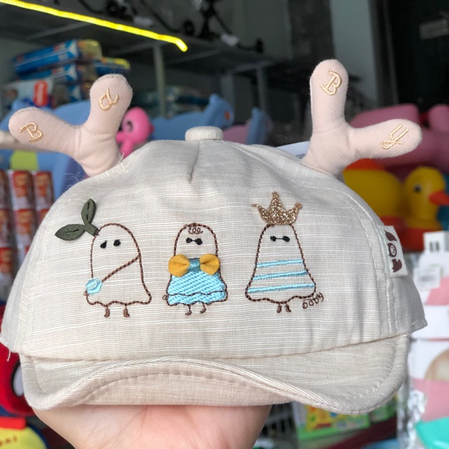 Mũ trẻ em nón vải hình thú
