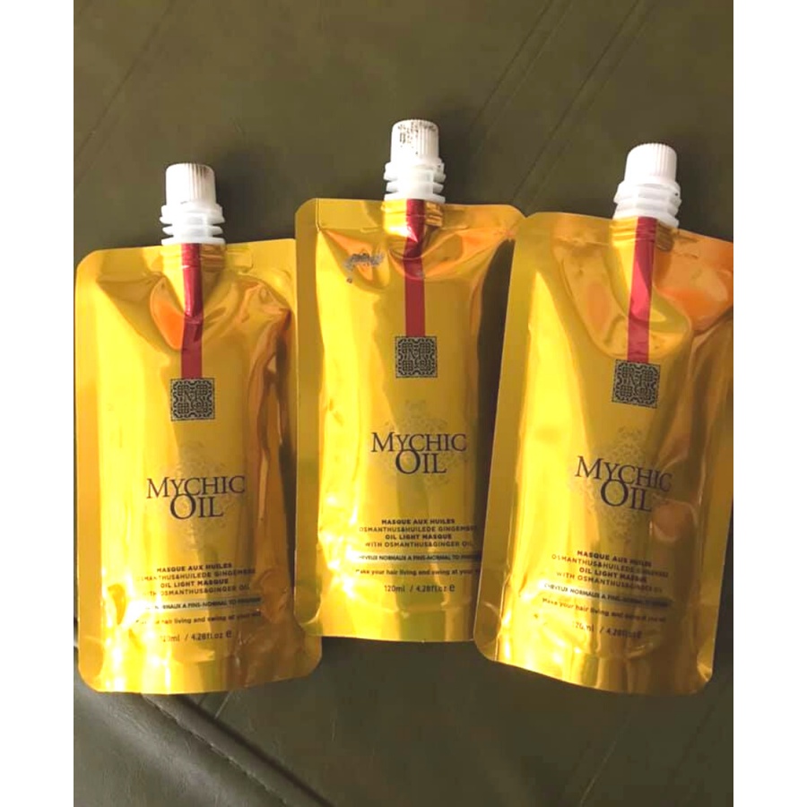 Dầu hấp phục hồi tóc collagen MYCHIC OIL 120ml