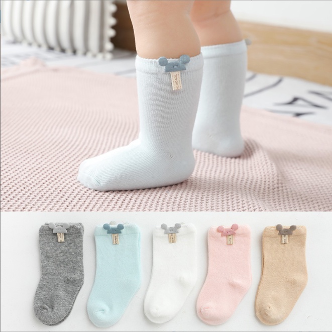 Vớ Chống Muỗi Thoáng Khí Họa Tiết Chuột Mickey Thời Trang Mùa Hè Cho Trẻ Em