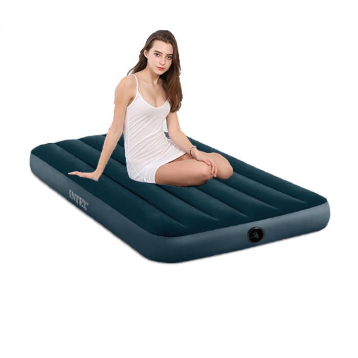 Đệm hơi đơn công nghệ mới 99cmx191x25cm 64757, Bơm điện , bơm tay , bộ vá ,gối hơi