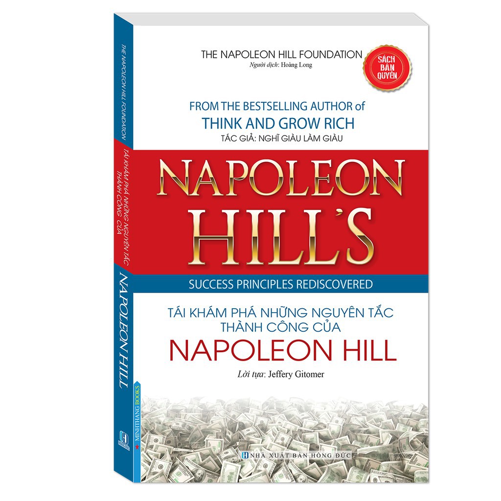 Sách - Combo  Sức mạnh của hành động tích cực NAPOLEON HILL &amp; Tái khám phá những nguyên tắc thành công của Napoleon Hill