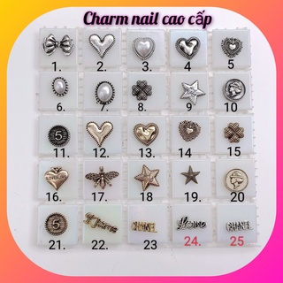 Charm hợp kim loại nail gái rẻ,charm đính móng tay,móng chân