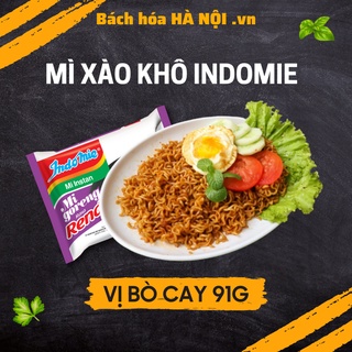 Mì Xào Khô Indomie Mi Goreng Rasa Rendang Vị Bò Cay 91g
