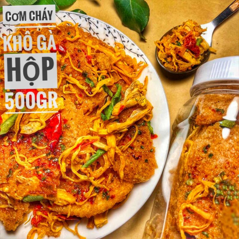 500gr cơm cháy lắc khô gà