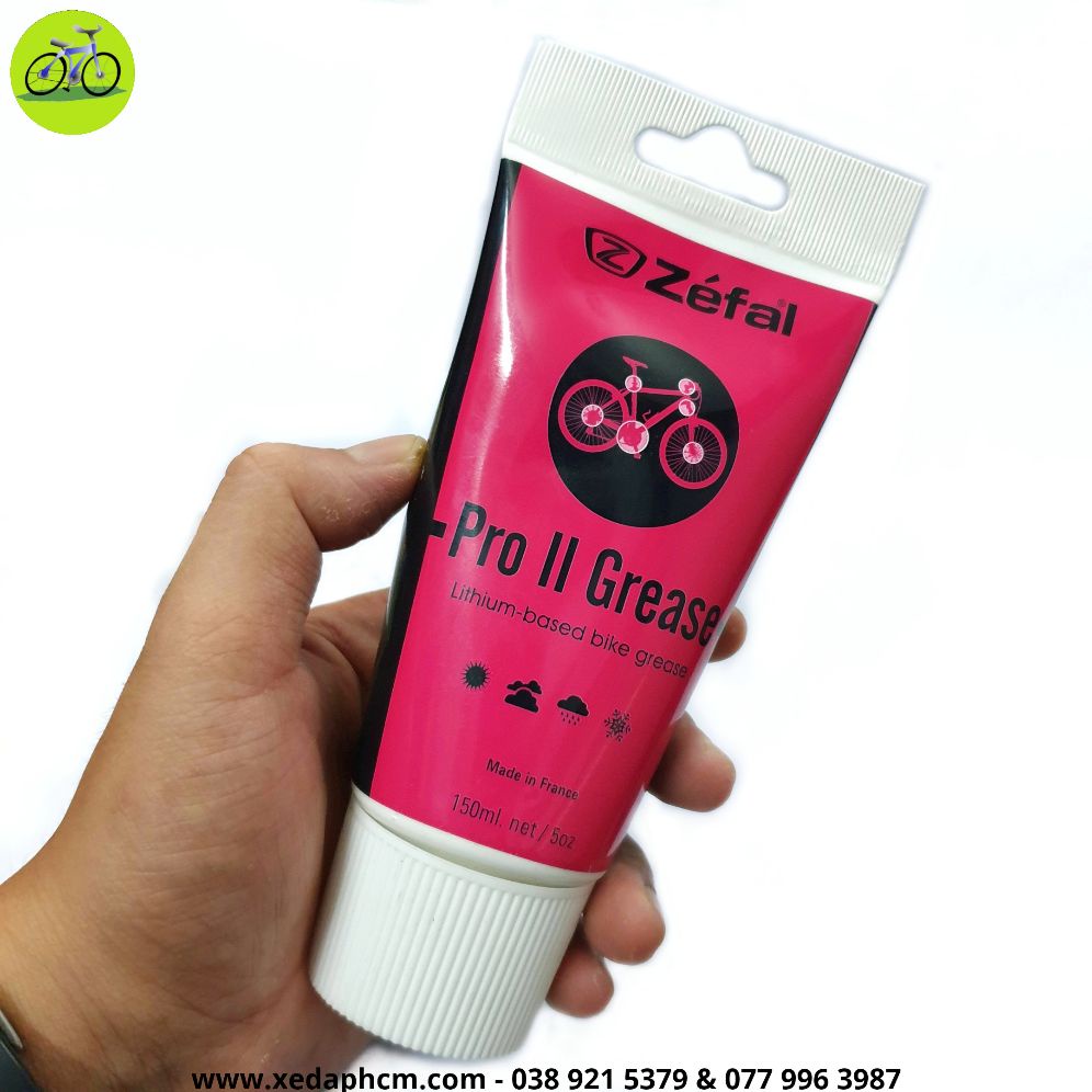 Mỡ Bò Chịu Nhiệt Bôi Trơn Trắng Zéfal Pro II Greas 150ml