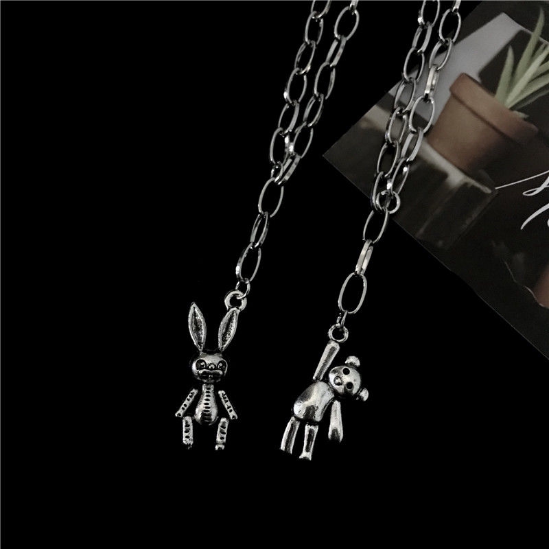 Dây Chuyền Nhiều Lớp Mặt Hình Thỏ Và Ngôi Sao Xinh Xắn 223974 Dây Chuyền Thiết Kế Độc Đáo Phong Cách Harajuku Hàn Quốc Dễ Phối Đồ Cho Nam Và Nữ
