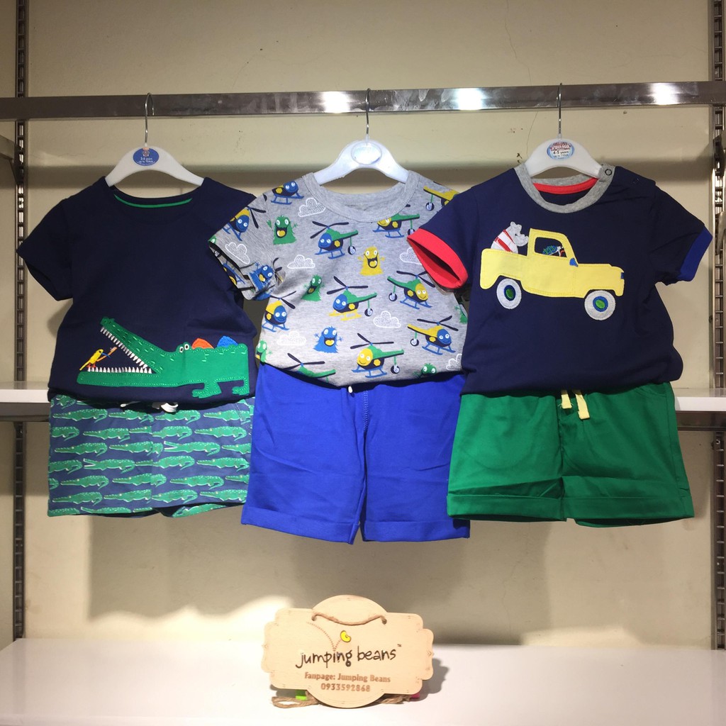 Bộ Jumping Beans áo trực thăng quần xanh cho bé trai (3114)- Jumping Beans Shop