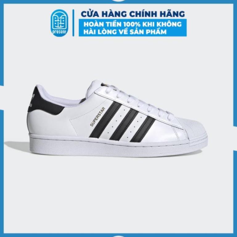 [FREESHIP - HÀNG AUTH KÈM BILL] Giày Sneaker Thời Trang Nam Nữ  Super Star Tem Vàng - Present Original Sneakers