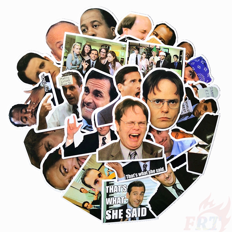 ❉ The Office - Series 06 NBC Hot TV Show Stickers ❉ 50Pcs/Set Fashion DIY Decal Doodle Stickers