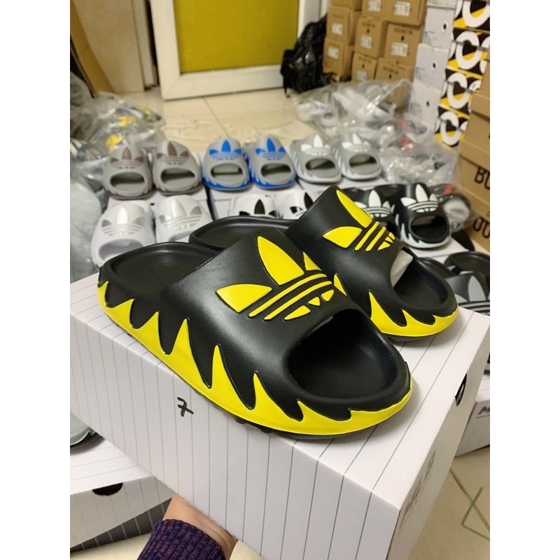 Dép Das 3 lá quai ngang giá rẻ slide trắng vàng xanh đen xám