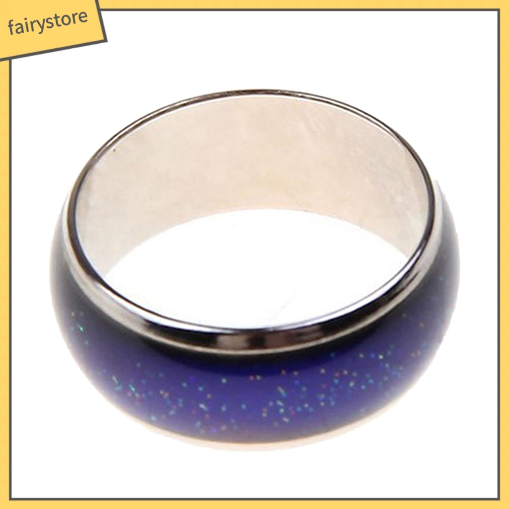 Nhẫn thay đổi màu sắc theo nhiệt độ sáng tạo dành cho nam và nữ