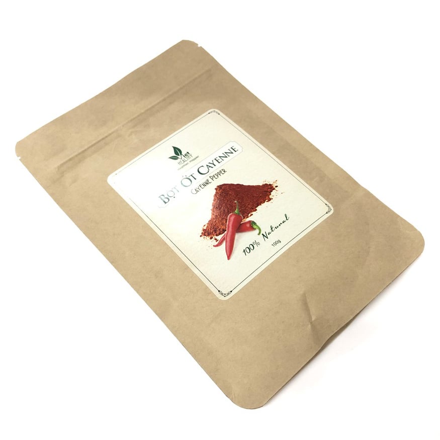 Bột ớt Cayenne Pepper 100g (VietHealthy)