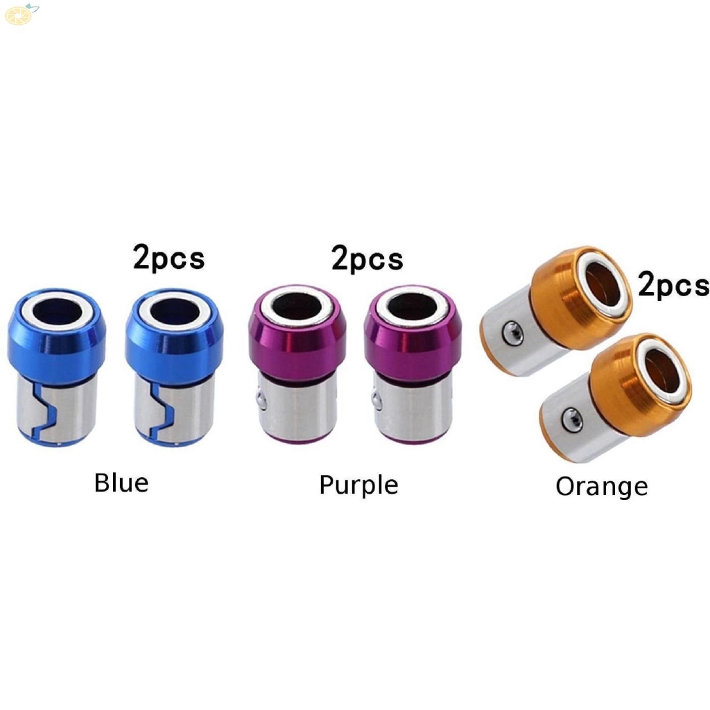 Screwdriver Bits Accessories Workshop Equipment Nutdrivers Magnetic ring Anti-slip Metal Supplies High quality
