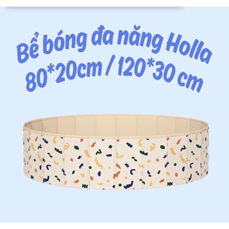 Bể bóng holla, bể bóng đa năng holla rộng 80 cao 20cm