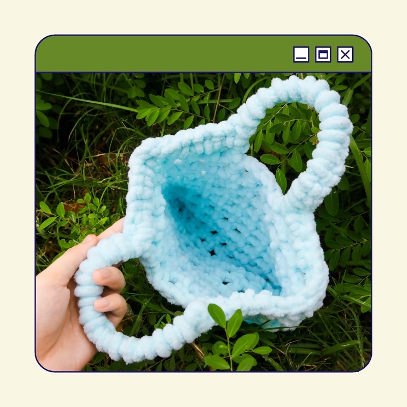 Túi lưới len Crochet Net Bag - Handmade by Mếu Máo