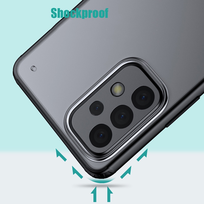 Ốp Điện Thoại Cứng Chống Sốc Cho Samsung Galaxy A23 A53 A73 A33 A03S A22 A52 A72 A82 A12 A02