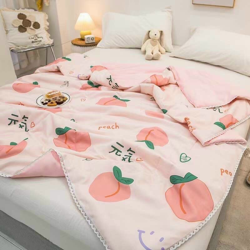 CHĂN HÈ COTTON ĐŨI HOẠ TIẾT CAO CẤP 2mx2m2