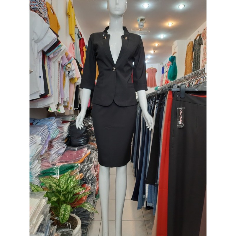 Áo Vest Đen Tay lỡ Có Kim | BigBuy360 - bigbuy360.vn