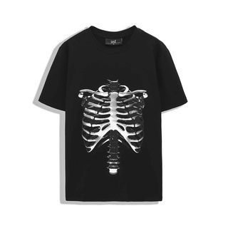 Áo thun nam inf printed bone 2m, chất cotton co giãn dày dặn, at010357, somehow