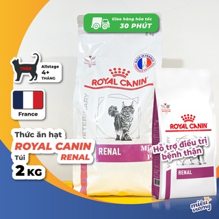 Thức ăn hạt Royal Canin Renal hỗ trợ chức năng thận cho [Mèo] [Túi 2kg]