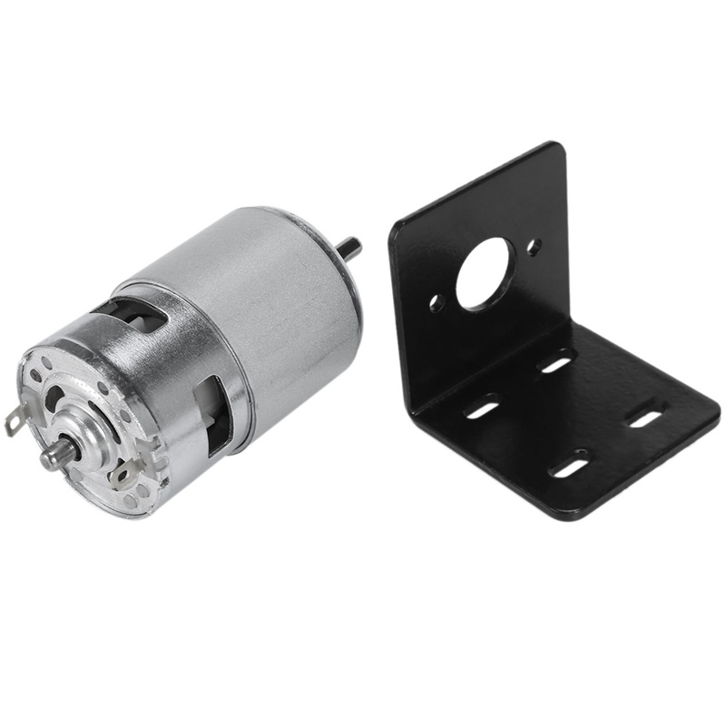 775 Motor With Mounting Bracket Dc 12V 10000Rpm Motor Double Ball Bearings 150W