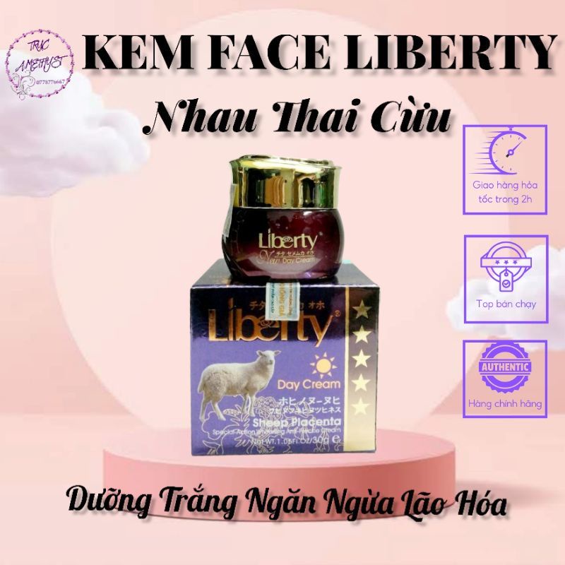 KEM DƯỠNG TRẮNG DA NHAU THAI CỪU LIBERTY