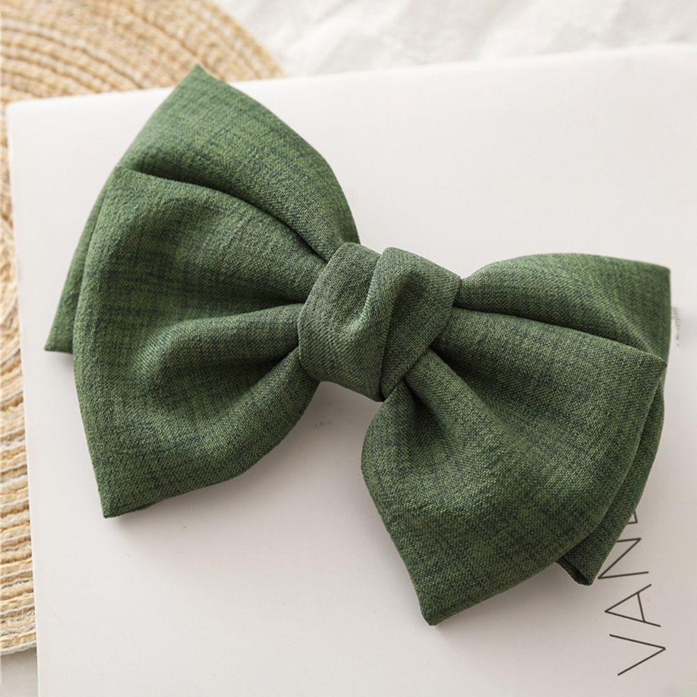 Kẹp Tóc Nơ Lớn Thời Trang Mùa Xuân