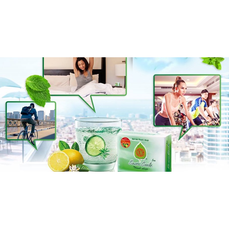 Bột sủi thanh nhiệt Sensa Cool