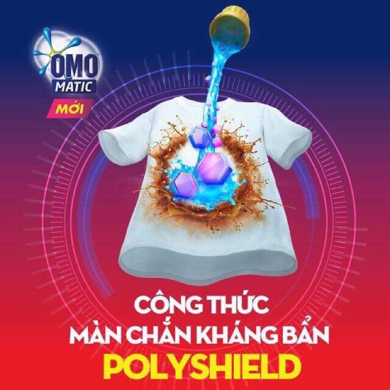 [OMO] Nước giặt Omo Matic CỬA TRÊN 2,7kg