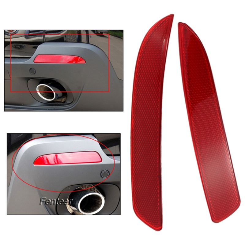 Miếng phản quang màu đỏ cảnh báo cản sau cho BMW X5 E70 2007-13