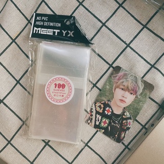 Sleeve MeeT bảo vệ card - bọc bảo vệ ảnh thẻ (có dán và không có dán) 5.5*8.7cm