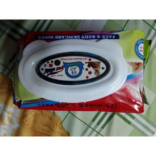 Khăn giấy ướt Alibaba 125 tờ