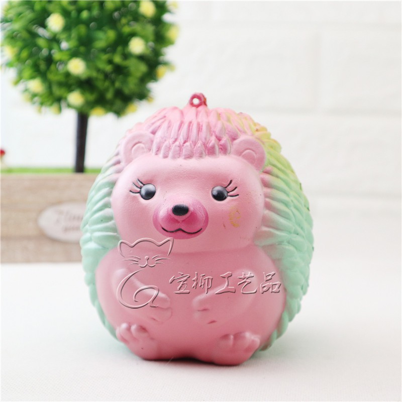 ĐỒ CHƠI SQUISHY CHUỘT NHÍM HAMSTER GALAXY TRÒN mã FUO70 Ađẹp (rẻ)