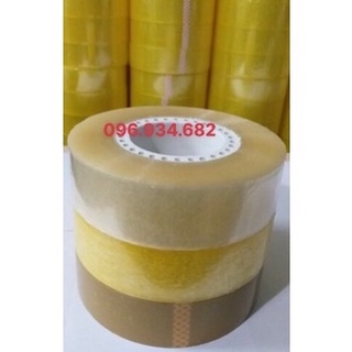 Băng Keo 5 Cuộn Loại 1KG Tổng 5KG Băng Dính Bọc Hàng 3000k